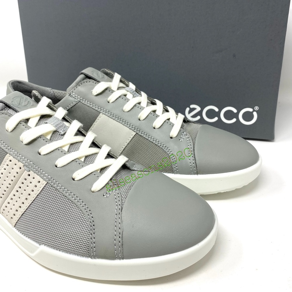 🌿SALE🌿 ECCO Wild Dove Shadow Grey Men’s Sneakers Size 858634 56664 - Picture 7 of 9